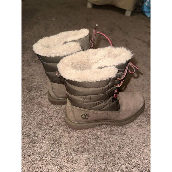 Timberland fur lined boots - Picture 5 of 11